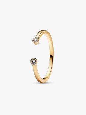 Jewelry | Trendy Design Zircon Unique Hollow Rings For Women  display picture 1